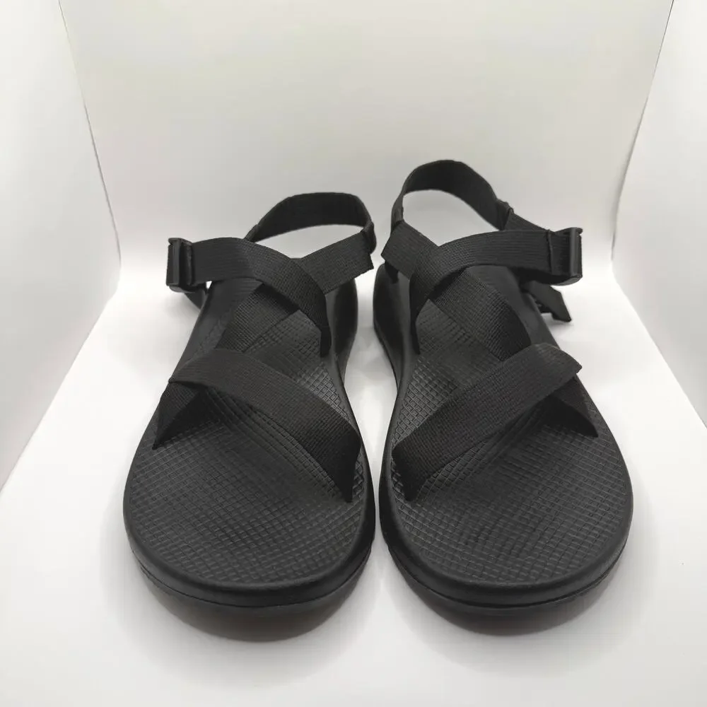 Chaco Men’s Z2 Classic Black Outdoor Hiking Sandals- Size‎ 12 - Picture 2 of 8